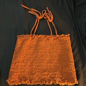 Handcrafted Tan Woven Tote Bag